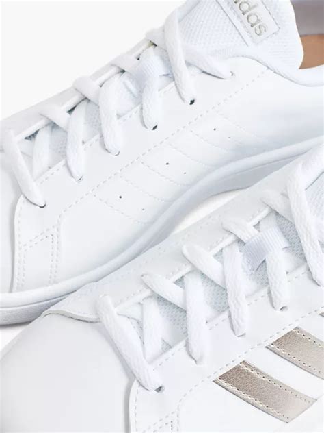 (adidas) Witte Grand Court Base van Wit 